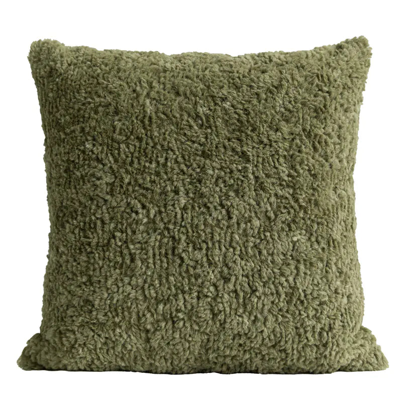 Green 3D Pleated Sofa Set with Pillows