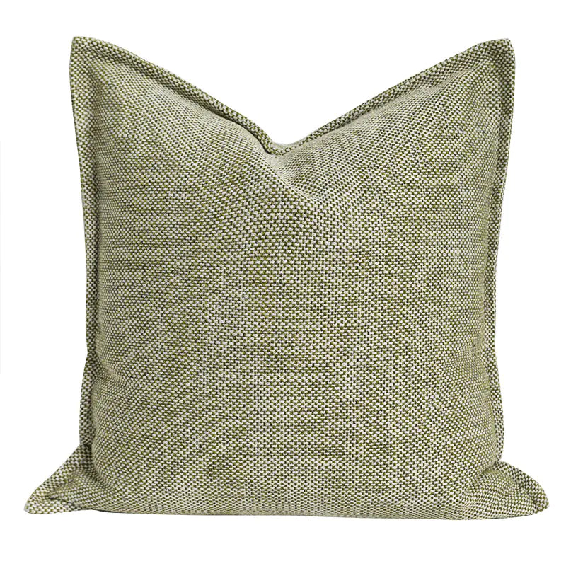 Green 3D Pleated Sofa Set with Pillows