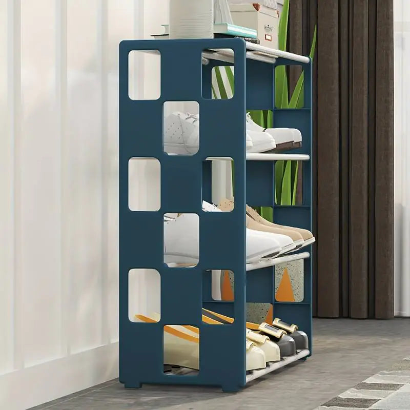Single-Piece Multi-layer Shoe Rack