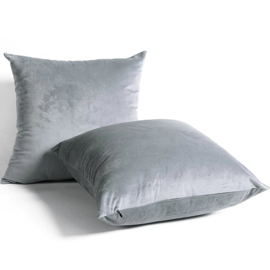 Grey 18"x18" Pillow Set