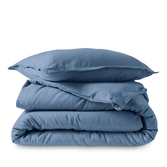 Coronet Blue Duvet Cover Set Twin XL