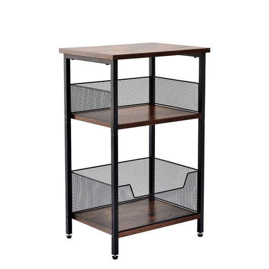 Three-Tier Small Side End Table